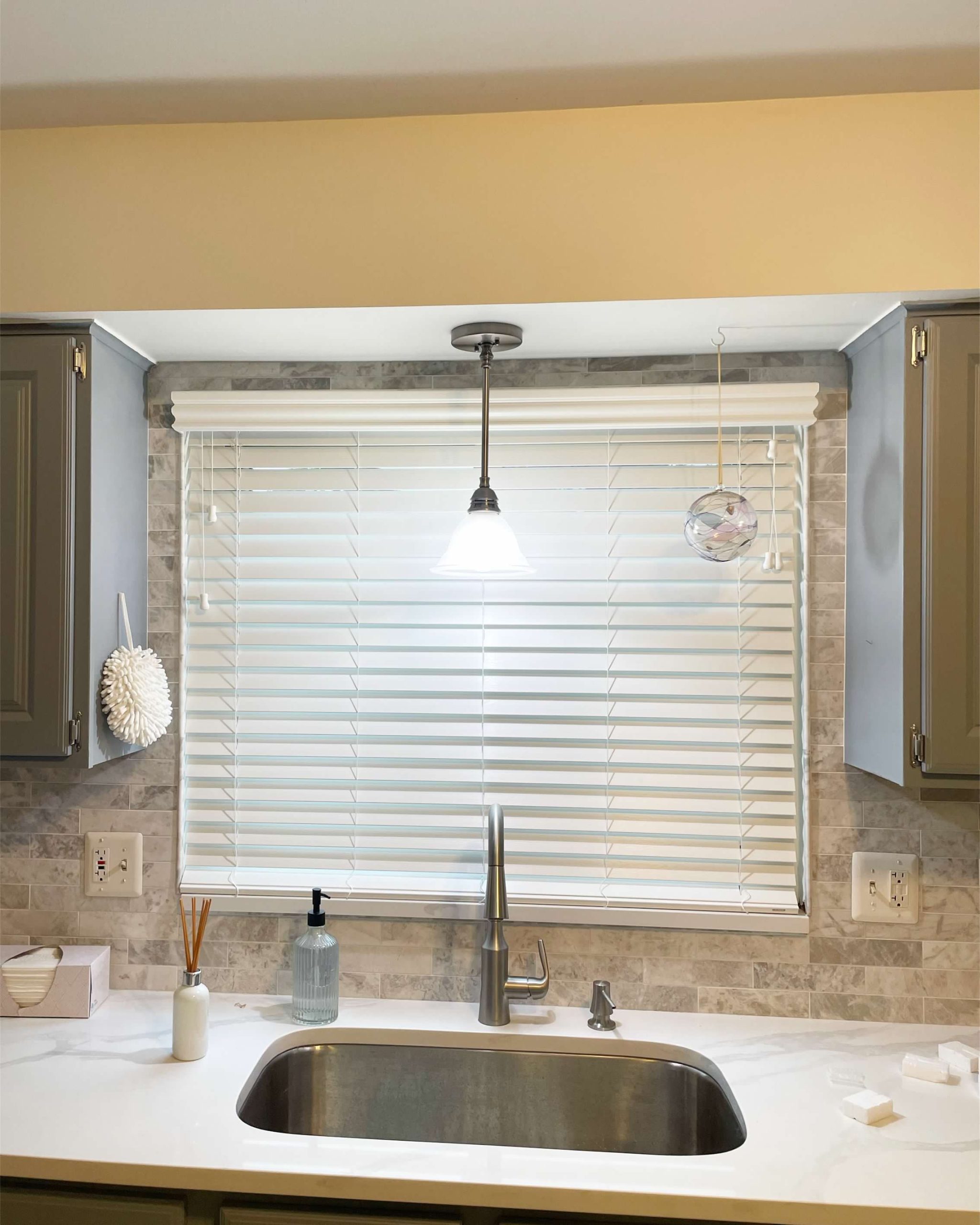 Red Oak Finish Wood Blinds