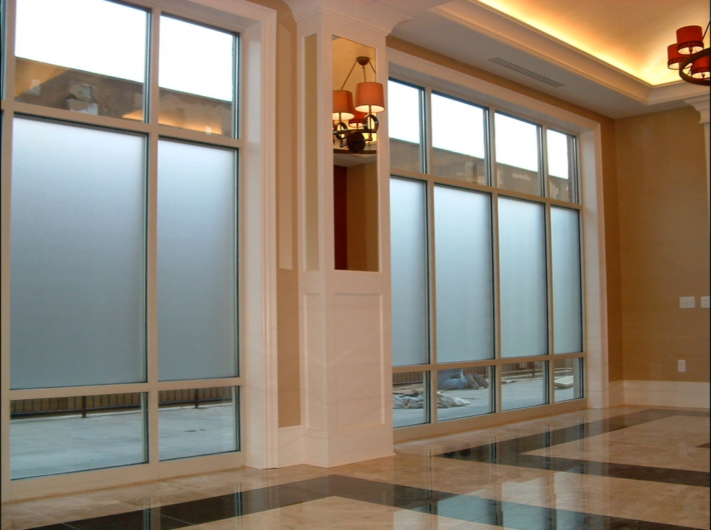 frosted window film